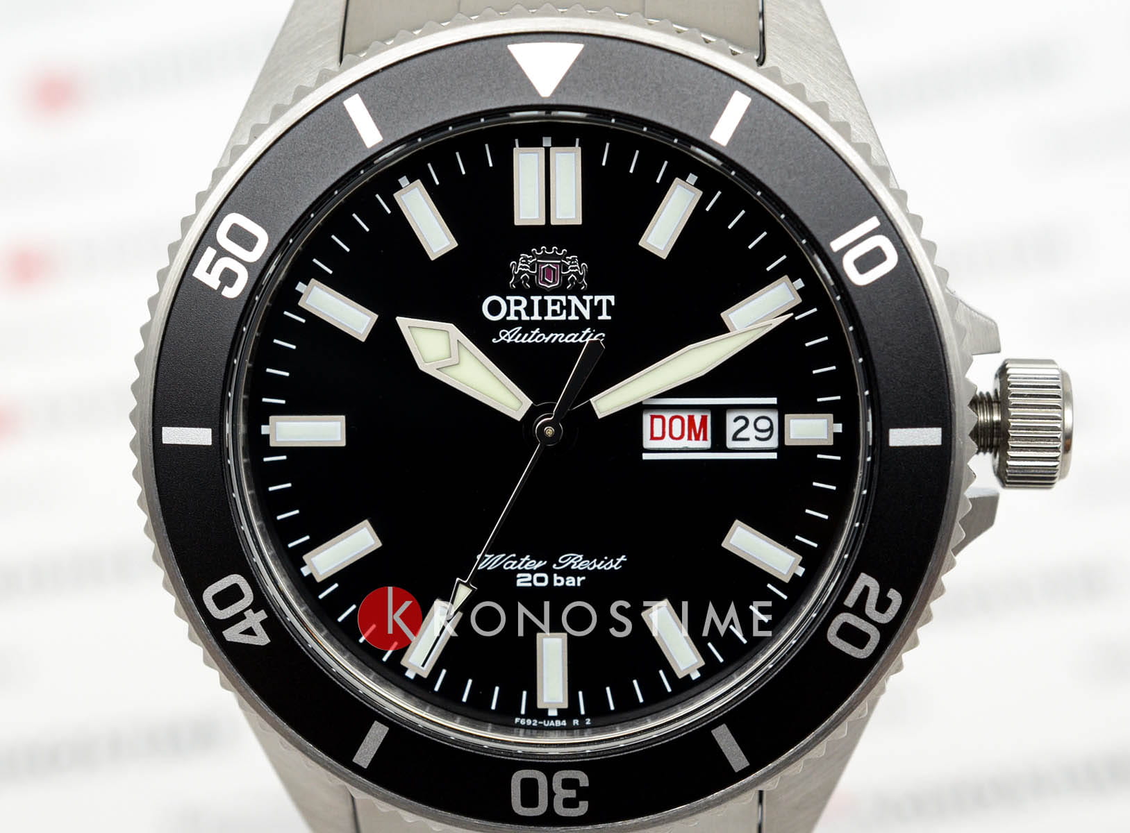 Orient Orient Diving Sport Automatic RA-AA0008B (RN-AA0008B) мужские часы черный циферблат на запястье