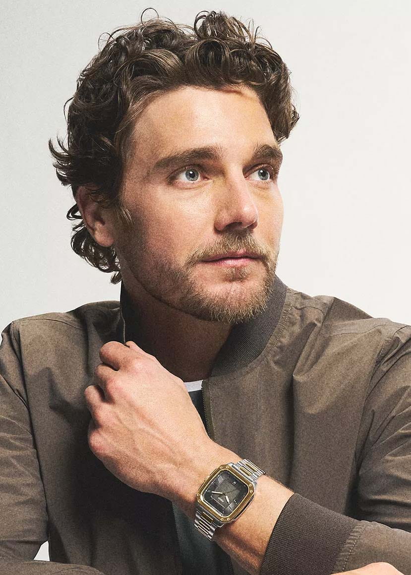 Оригинальные часы Fossil Fossil Crosby FS6123 кварцевые калибр механизма  общий вид