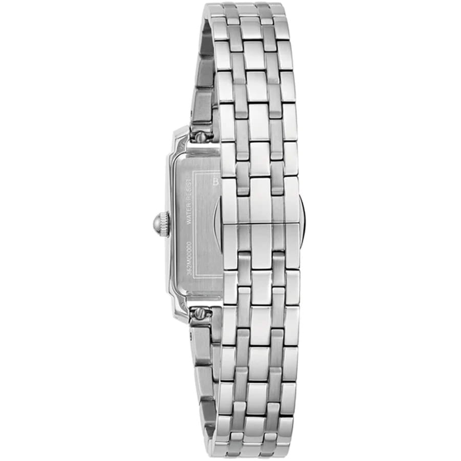 Bulova Bulova Sutton 96P244,  сша женские часы на браслете нержавеющая сталь боковой вид