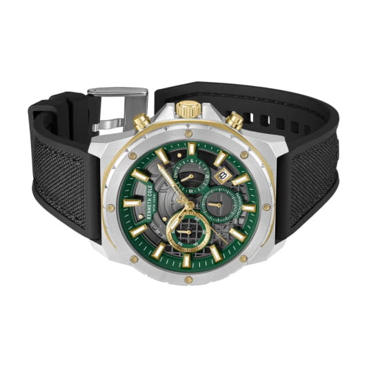 Kenneth Cole Kenneth Cole Extreme Sport KCWGO0087603,  сша мужские часы на браслете нейлон боковой вид