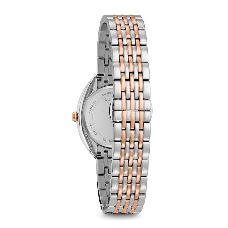 Оригинальные часы Bulova Bulova Diamonds 98R230 кварцевые калибр механизма  общий вид
