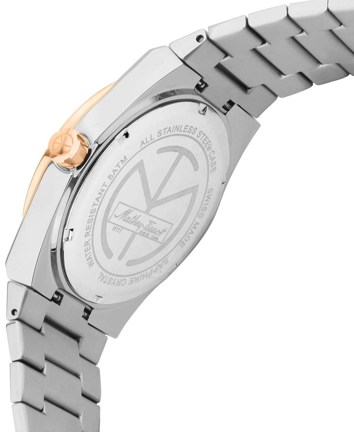 Mathey-Tissot Mathey-Tissot Zoltan H117RS , наручные мужские часы фото под углом