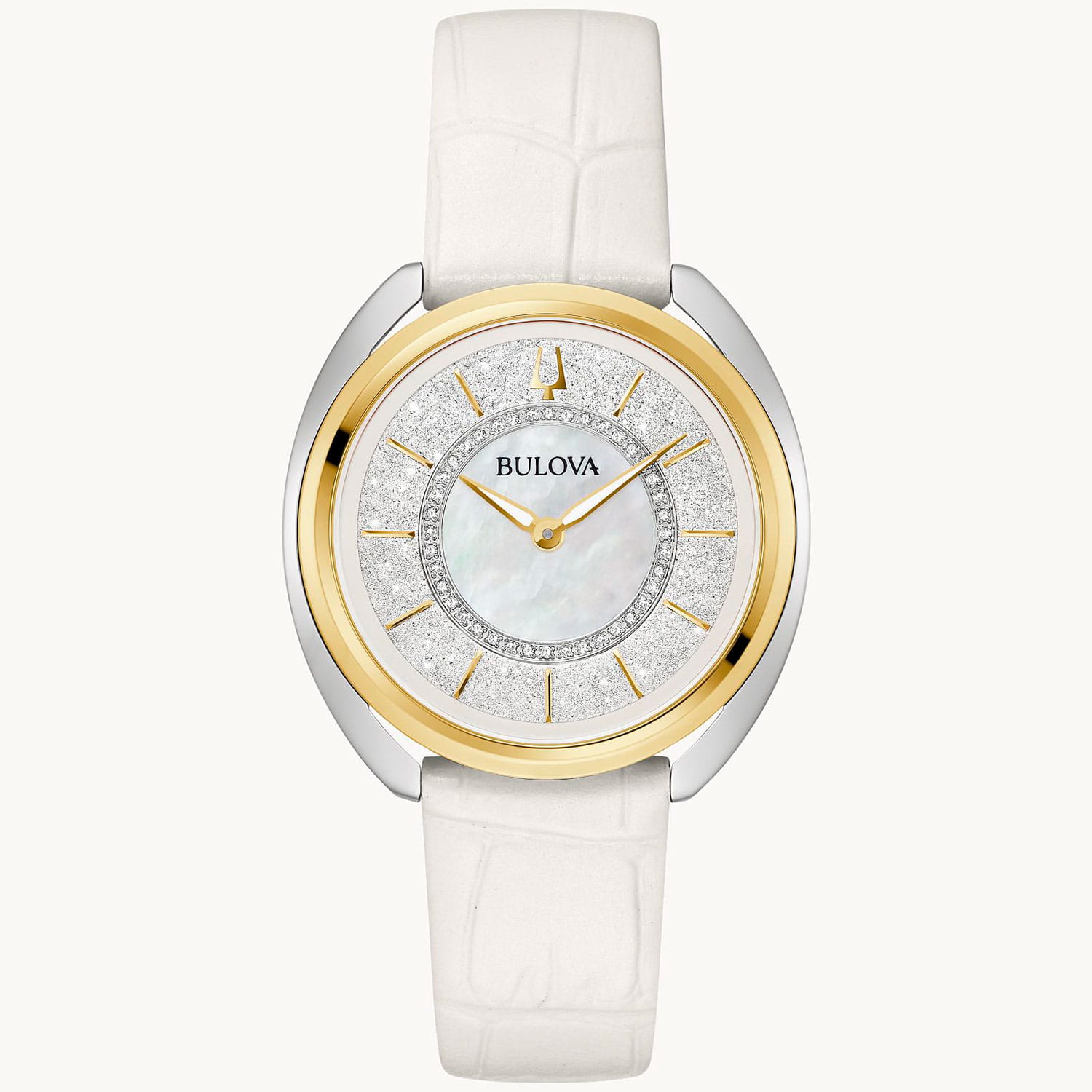 Bulova Bulova Duality 98X134 женские часы серебристый циферблат на запястье