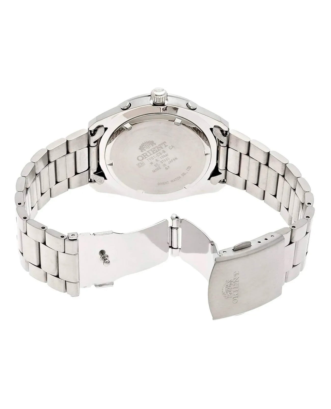 Orient Orient Chronograph WV0031TY, chronograph япония мужские часы на браслете нержавеющая сталь боковой вид