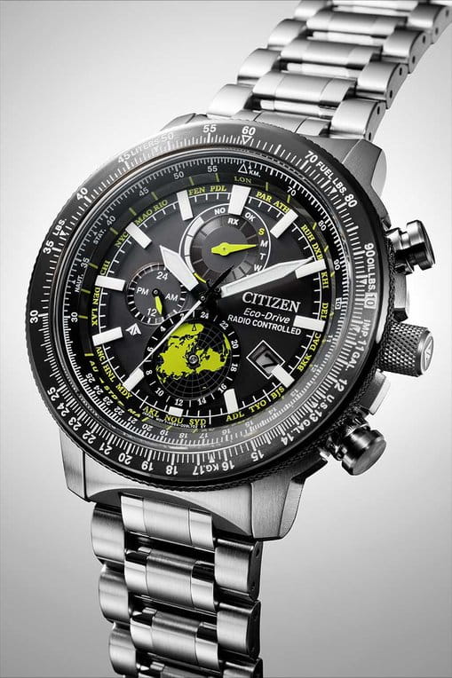 Citizen Citizen Promaster BY3006-53E мужские часы черный циферблат на запястье