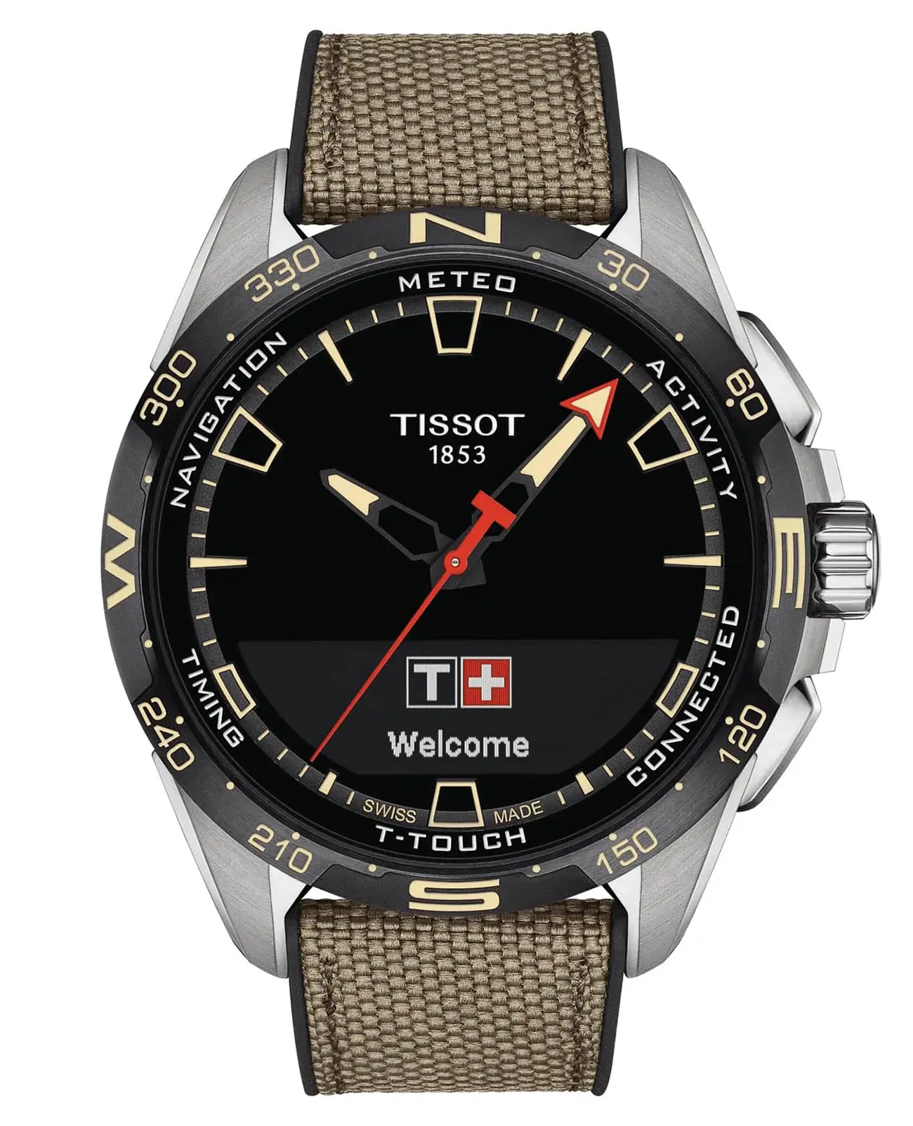 Ремешок Tissot для часов T-Touch Navigator, серый