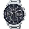 Casio Casio Edifice EQS-940DB-1AVUDF (EQS-940DB-1A) EQS EQS-940DB-1A кварцевые мужские часы черный циферблат, браслет нержавеющая сталь — вид спереди