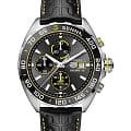 TAG Heuer TAG Heuer Formula 1 Senna Special Edition CAZ201B.FC6487  CAZ201B.FC6487 механические мужские часы черный циферблат, браслет кожаный — вид спереди