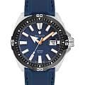 Wainer Wainer Sport WA.10922-B  WA.10922-B кварцевые мужские часы синий циферблат, браслет силикон — вид спереди