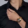 Rado Rado DiaStar The Original Automatic R12065303 механические женские часы часы крупный план коричневый циферблата