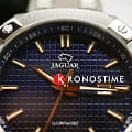 Jaguar Jaguar Diplomatic Quartz J1009/2 кварцевые мужские часы часы крупный план синий циферблата