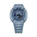 Casio Casio G-Shock GA-2100PT-2ADR (GA-2100PT-2A) электронные мужские часы часы крупный план синий циферблата