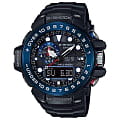 Casio Casio G-Shock GWN-1000B-1B  GWN-1000B-1B электронные мужские часы черный циферблат, браслет силикон — вид спереди
