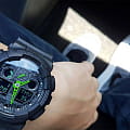 Casio Casio G-Shock GA-100C-1A3 — полный набор фото мужские часы япония