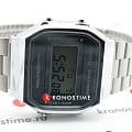 Casio A-168WEM-7E мужские часы застежка крупным планом