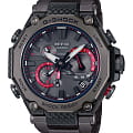 Casio Casio G-Shock Premium MTG-B2000YBD-1A MTG MTG-B2000YBD-1A электронные мужские часы черный циферблат, браслет сталь + полимер — вид спереди