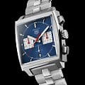 TAG Heuer TAG Heuer Monaco CBL2111.BA0644 механические мужские часы часы, крупный план синий циферблат