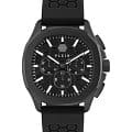 Philipp Plein Philipp Plein Plein Philipp PWSAA0823  PWSAA0823 кварцевые мужские часы черный циферблат, браслет силикон — вид спереди