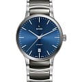 Rado Rado Centrix Automatic R30010202 Automatic R30010202 механические мужские часы синий циферблат, браслет сталь + керамические вставки — вид спереди
