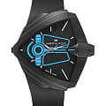 Hamilton Hamilton Ventura XXL Bright Dune Limited Edition H24614330  H24614330 кварцевые мужские часы черный циферблат, браслет каучук — вид спереди