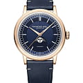 Raymond Weil Raymond Weil 2945-PC5-50001  2945-PC5-50001 механические мужские часы  синий циферблат, браслет кожаный — вид спереди
