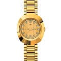 Rado Rado The Original Automatic R12416634 Automatic R12416634 механические женские часы золотой циферблат, браслет нержавеющая сталь с pvd-покрытием — вид спереди