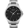 Obaku Obaku Link V272GDTBST  V272GDTBST кварцевые женские часы черный циферблат, браслет титановый — вид спереди