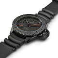 Hamilton Hamilton Khaki Navy Frogman Auto H77845330 khaki navy швейцарские мужские часы на браслете каучук боковой вид