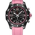 Breitling Breitling Endurance Pro 38 X83310D41B1S1  X83310D41B1S1 кварцевые женские часы черный циферблат, браслет каучук — вид спереди