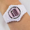 Casio Casio Baby-G BG-169M-4DR, baby-g япония женские часы на браслете пластик боковой вид
