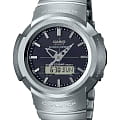 Casio Casio G-Shock AWM-500D-1ADR (AWM-500D-1A)  AWM-500D-1A электронные мужские часы черный циферблат, браслет нержавеющая сталь — вид спереди