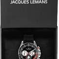 Jacques Lemans Jacques Lemans Sport 1-2127A,  австрия мужские часы на браслете силикон боковой вид