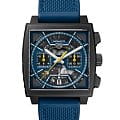 TAG Heuer TAG Heuer Monaco Chronograph CBL2188.FT6261  CBL2188.FT6261 механические мужские часы  черный циферблат, браслет тканевый — вид спереди