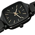 Rado Rado True Square R27080162, true square швейцария женские часы на браслете высокотехнологичная керамика + титан боковой вид
