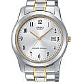 Casio Casio Collection LTP-1264PG-7B  LTP-1264PG-7B кварцевые женские часы серебристый циферблат, браслет сталь с ip покрытием — вид спереди