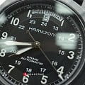 Hamilton Hamilton Khaki Field King H64465733, khaki field швейцария мужские часы на браслете кожаный боковой вид