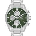 Beverly Hills Polo Club Beverly Hills Polo Club Quartz BP3633X.370  BP3633X.370 кварцевые мужские часы зеленый циферблат, браслет нержавеющая сталь — вид спереди