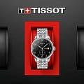 Tissot Tissot Le Locle Automatic Petite Seconde T006.428.11.052.00 механические мужские часы часы крупный план черный циферблата