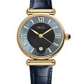 Epos Epos Quartz 8000.700.22.65.16  8000.700.22.65.16 кварцевые женские часы  циферблат, браслет кожа + текстиль — вид спереди
