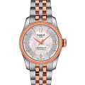 Tissot Tissot Ballade Powermatic 80 COSC Lady T108.208.22.117.01 Ballade T1082082211701 механические женские часы  перламутровый циферблат, браслет сталь c pvd покрытием — вид спереди