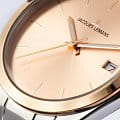 Jacques Lemans Jacques Lemans Classic 1-1878F кварцевые женские часы часы крупный план золотой циферблата