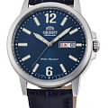 Orient Orient Automatic RA-AA0C05L  RA-AA0C05L механические мужские часы синий циферблат, браслет кожаный — вид спереди