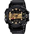 Casio Casio G-Shock GBA-400-1A9 G-SQUAD GBA-400-1A9 электронные мужские часы желтый циферблат, браслет пластик — вид спереди