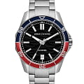Armani Exchange Armani Exchange Dante AX1955  AX1955 кварцевые мужские часы черный циферблат, браслет нержавеющая сталь — вид спереди