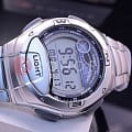 Casio Casio Collection W-753D-1A кварцевые мужские часы часы крупный план серый циферблата