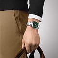 Tissot Tissot Gentleman Powermatic 80 Silicium T127.407.11.091.01 Gentleman, наручные мужские часы фото под углом