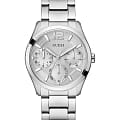 Guess Guess Dress GW0760L1  GW0760L1 кварцевые женские часы серебристый циферблат, браслет нержавеющая сталь — вид спереди