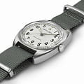 Hamilton Hamilton Khaki Aviation Pilot Pioneer Mechanical H76419951 мужские часы белый циферблат на запястье