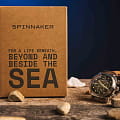 Spinnaker Spinnaker Hull SP-5068-02 кварцевые мужские часы часы крупный план зеленый циферблата
