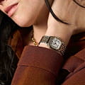 Fossil Fossil Harlow ES5362,  сша женские часы на браслете нержавеющая сталь с ip-покрытием боковой вид